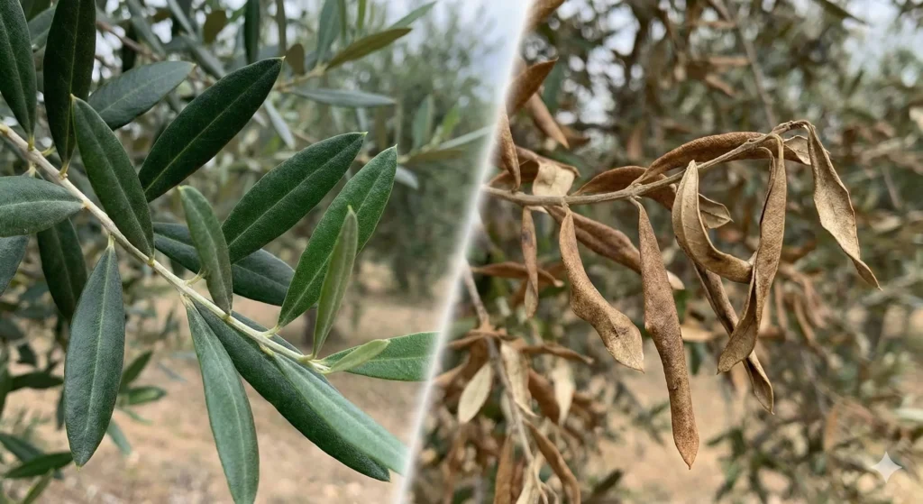 Maîtriser le stress hydrique de l'olivier